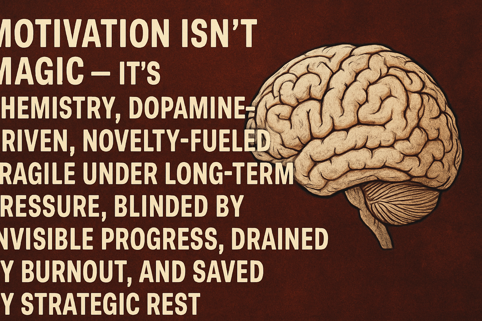 Motivation decreases due to factors like mental and physical exhaustion (burnout, stress, poor sleep, bad diet), a lack of clear goals or purpose, feeling overwhelmed, self-doubt, a decline in passion as a new task becomes mundane, and underlying health conditions such as depression, anxiety, or nutritional deficiencies.