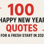 100 Happy New Year Quotes for a Fresh Start in 2026